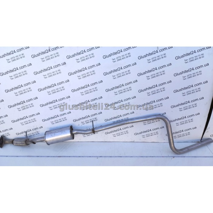 Резонатор Форд Фиеста (Ford Fiesta) 1.6i-16V 01-08/ Форд Фьюжн (Ford Fusion) 1.6i-16V 2002-/ Мазда 2 (Mazda 2) 1.6i-16V 2003-2007 (08.674) Polmostrow алюминизированный