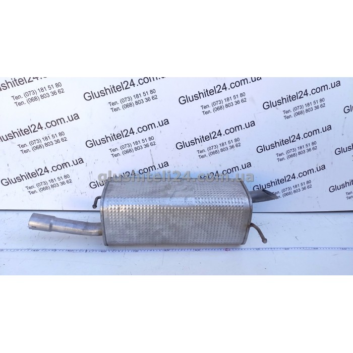 Глушитель Форд Фиеста МК5 (Ford Fiesta MK5) 1.6 16V 2001-2005/ Мазда 2 (Mazda 2) 1.6 16V 2003-2007 (08.675) Polmostrow алюминизированный