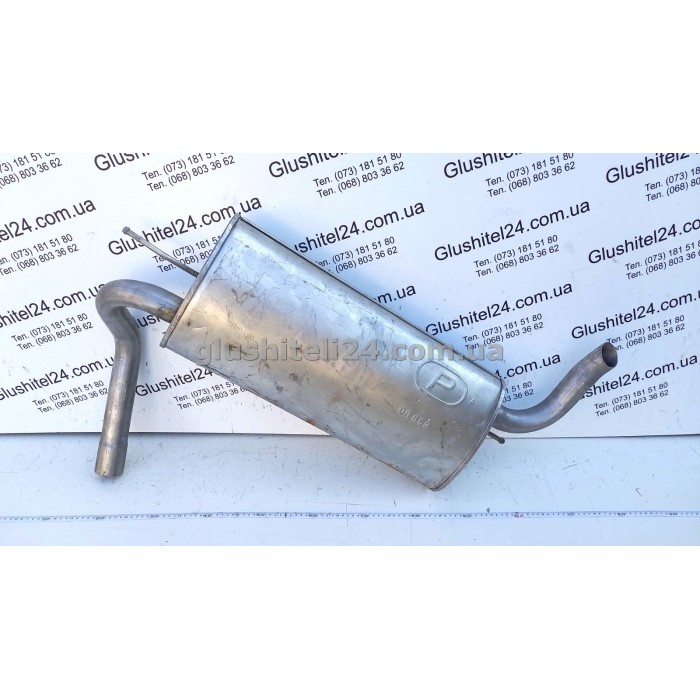 Глушник Форд С-Макс (Ford C-Max)/ Форд Фокус 3 (Ford Focus 3) 1.6 хетчбек 2011 - (08.689) Polmostrow алюмінізований