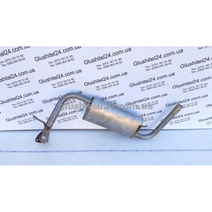 Глушник Хонда Цивік 3 (Honda Civic 3) 1.2/1.3/1.5 хечбек 1983-1987 (09.04) Polmostrow алюмінізований