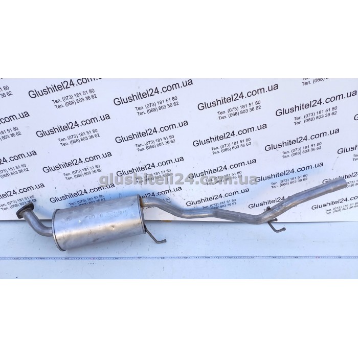 Глушитель Хонда ХРВ (Honda HRV) 1.6i-16V 4X2+4X4 1998-2005 (09.08) Polmostrow алюминизированный