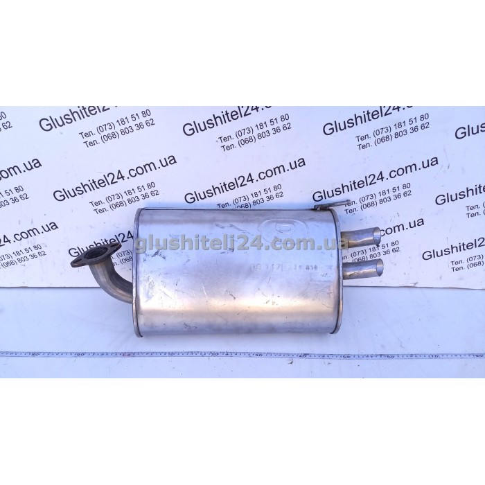 Глушитель Хонда Аккорд 6 (Honda Accord 6) 1998-2002 1.6/1.8/2.0/2.3 16V (09.117) Polmostrow алюминизированный