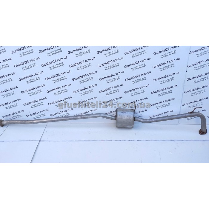 Резонатор Хонда Аккорд 6 (Honda Accord 6) 1998-2002 1.6/1.8/2.0/2.3 16V (09.119) Polmostrow алюминизированный