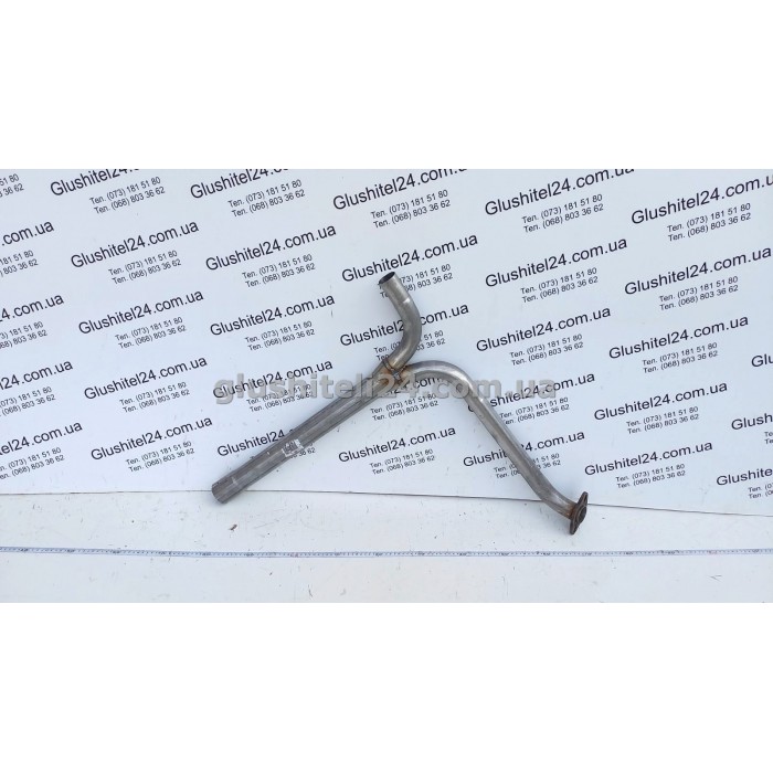 Труба средняя Хонда Аккорд (Honda Accord) 2.4 седан 2003 - (09.143) Polmostrow алюминизированная