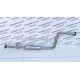 Резонатор Хонда Акорд (Honda Accord) 2.0/2.2 16V седан kat 1990-1992 (09.24) Polmostrow алюмінізований