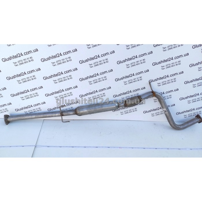 Резонатор Хонда Аккорд 5 (Honda Accord 5) 94-98 2.0i 16V kat Polmostrow (09.28) алюминизированный