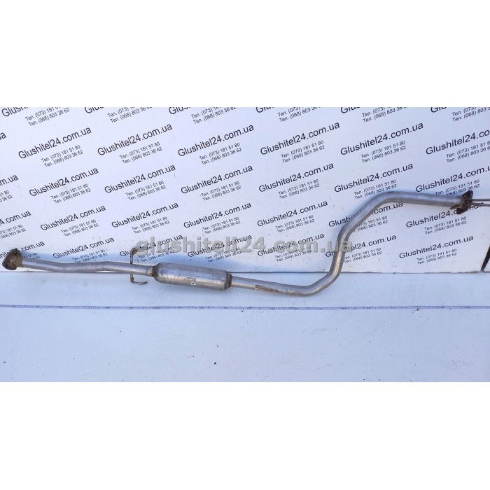 Резонатор Хонда Цивик (Honda Civic) 1.3/1.5i 3D kat хэтчбек 1993-1996 (09.51) Polmostrow алюминизированный