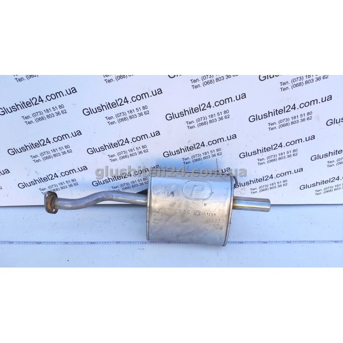 Глушник Хонда Цивік 6 (Honda Civic 6) 1.4 16V хетчбек 1996-2001 3D kat (09.56) Polmostrow алюмінізований