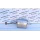 Глушник Хонда Цивік 6 (Honda Civic 6) 1.4 16V хетчбек 1996-2001 3D kat (09.56) Polmostrow алюмінізований
