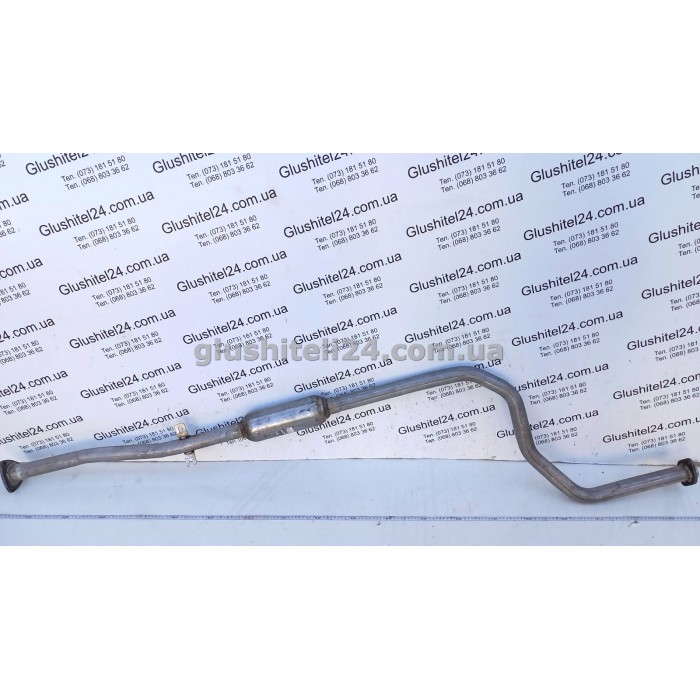 Резонатор Хонда Цивик (Honda Civic) 92-93 1.5i kat (09.65) Polmostrow алюминизированный