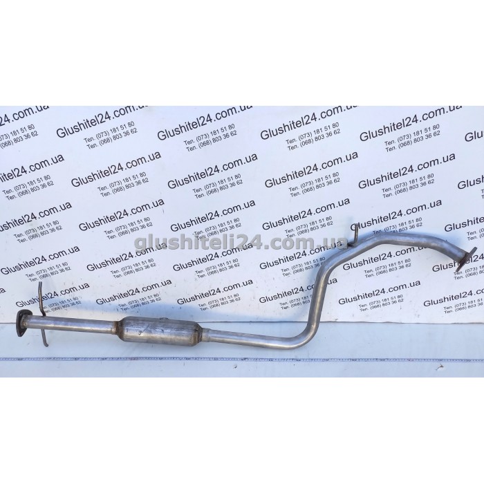 Резонатор Хюндай Акцент (Hyundai Accent)/Хюндай Ексель (Hyundai Excel)/Хюндай Поні (Hyundai Pony) 1.3/1.5i 1994-1999 (10.04) Polmostrow алюмінізований