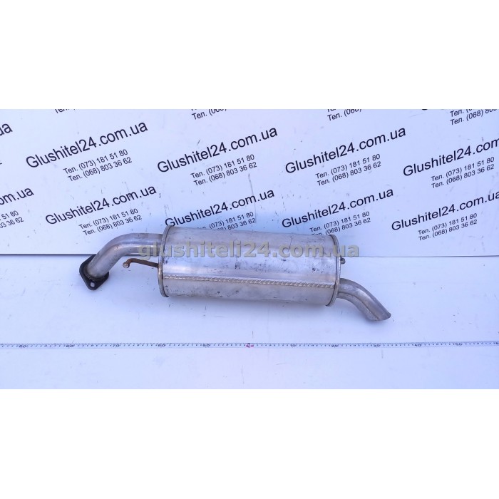 Глушитель Хюндай Гетс (Hyundai Getz) 1.5 CRDi Turbo 16V Diesel 08/05-02/09 (10.15) Polmostrow алюминизированный