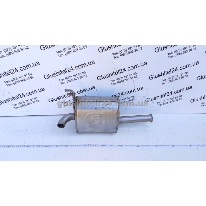 Глушитель Хюндай (Hyundai) i10 1.2 Hatchback 7/2008 - 3/2011 (10.75) Polmostrow алюминизированный