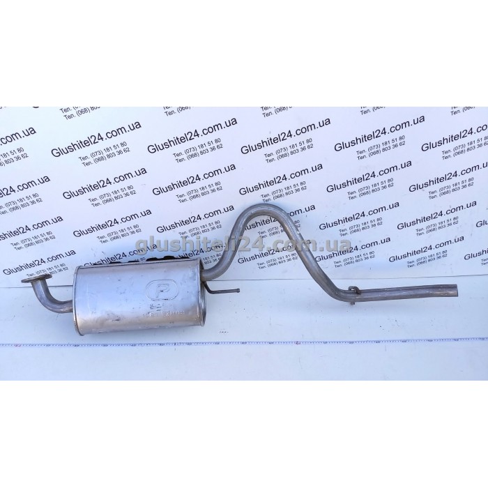 Глушник Хюндай І30 (Hyundai I30) 1.4/1.6 універсал 2007- (10.83) Polmostrow алюмінізований