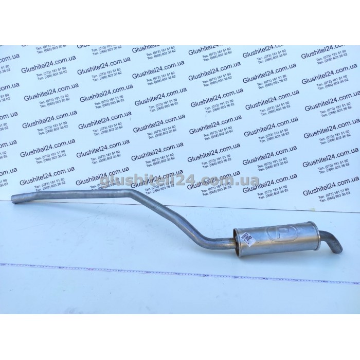 Резонатор ВАЗ 2101 (11.01) катаний Польща Polmostrow алюмінізований