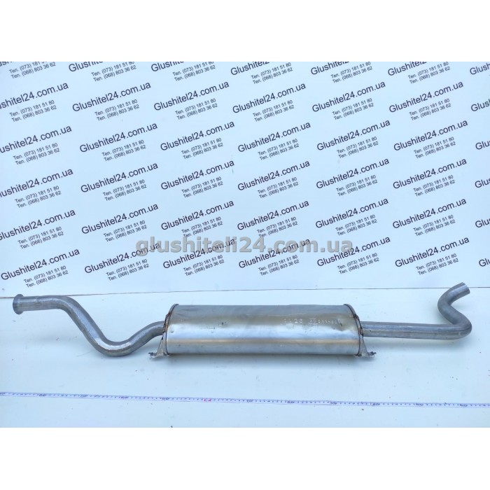 Глушник ВАЗ 2115 (11.26) катаний Польща Polmostrow алюмінізований