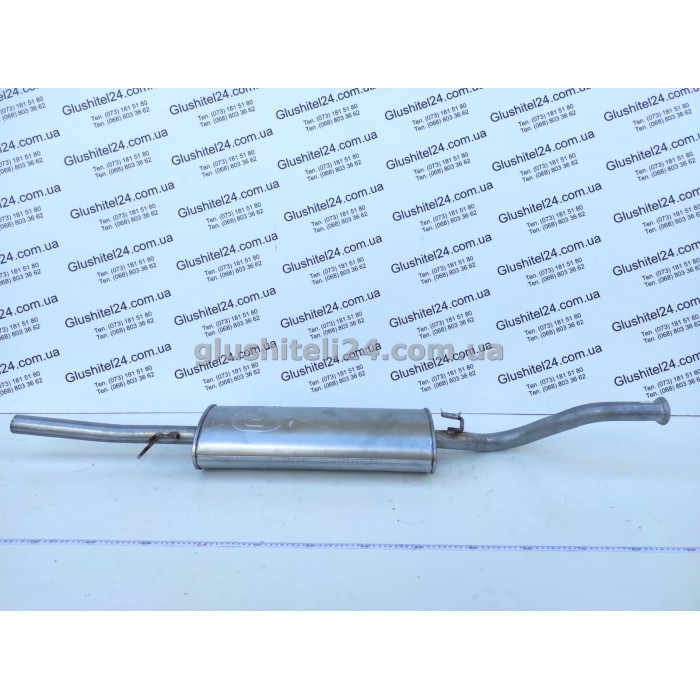 Глушник ВАЗ 2110 (після 2006 р) - 2112 (11.38) Польща Polmostrow алюмінізований