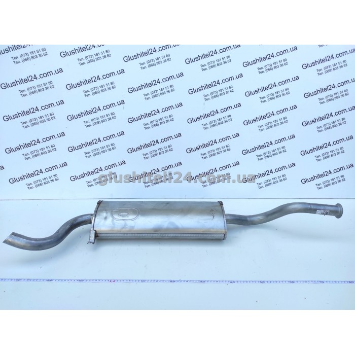 Глушник ВАЗ 2114 (11.64) катаний Польща Polmostrow алюмінізований