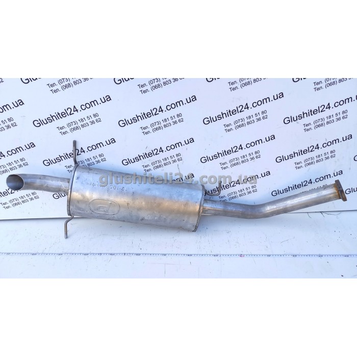 Глушник Мазда 626 (Mazda 626) 2.0 Diesel sdn/hb 1991-1997 (12.105) Polmostrow алюмінізований