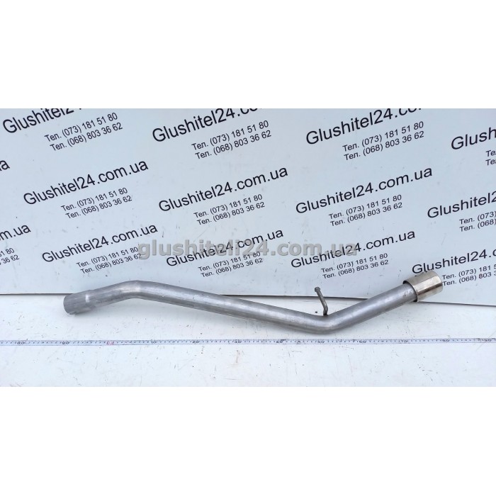 Труба выхлопна Мазда 3 (Mazda 3) 1.6 хетчбек/седан 2008-2014 (12.18) Polmostrow алюмінізована