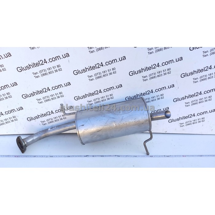 Глушник Мазда Премаси (Mazda Premacy)/Мазда 323Ф (Mazda 323F) 1.8/2.0 16V/2.0D Turbo Diesel 1998-2005 (12.205) Polmostrow алюмінізований