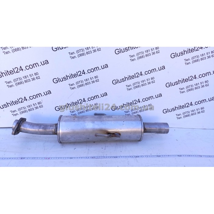 Резонатор Мазда 6 (Mazda 6) 1.8/2.0/2.5 2007- (12.25) Polmostrow алюмінізований