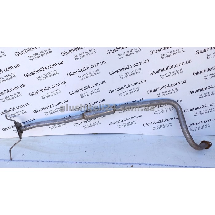 Резонатор Мазда 121 (Mazda 121) 1.3i 8V/16V 11/90-12/95 (12.31) Polmostrow алюминизированный