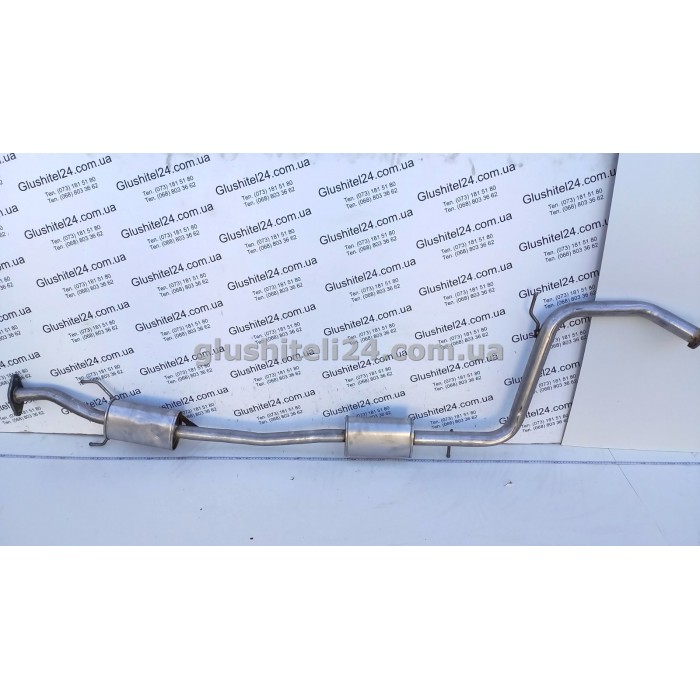 Резонатор Мазда 323 (Mazda 323) 89-92 1.3 16V/1.6 SDN/HB (12.50) Polmostrow алюмінізований