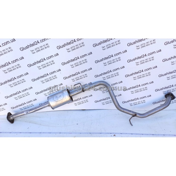 Резонатор Мазда 323 (Mazda 323) 94-98/Мазда 323Ф (Mazda 323F) 1994/1995/1996/1997/1998 1.3 (12.61) Polmostrow алюмінізований