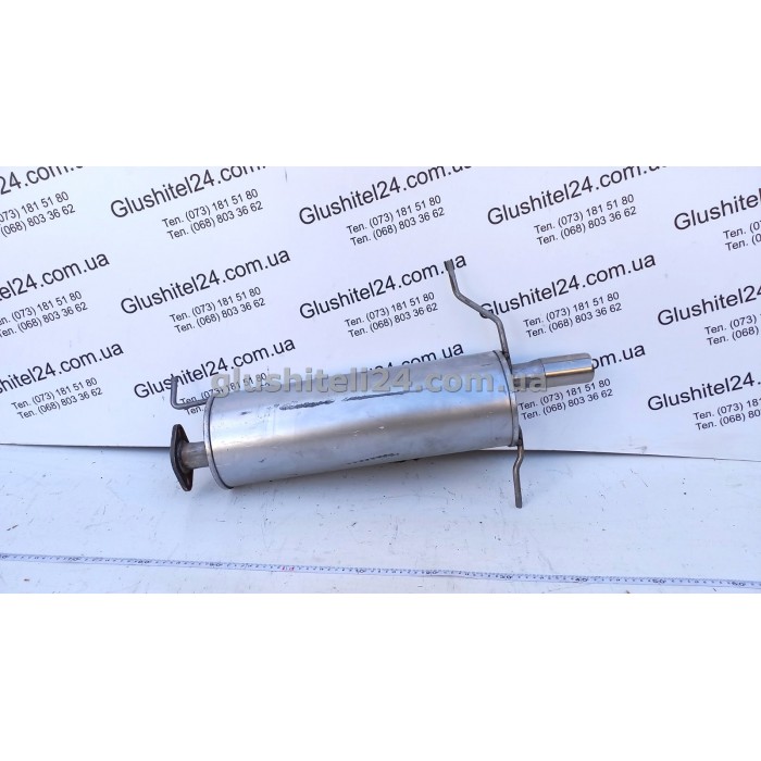 Глушник Мазда 626 GC (Mazda 626 GC) 1982/1983/1984/1985/1986/1987 1.6/2.0 (12.85) Polmostrow алюмінізований