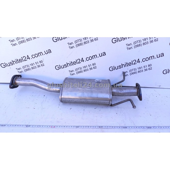 Резонатор Мазда 626 (Mazda 626) 2.0D HB 87-91/kombi 88-96 (12.95) Polmostrow алюмінізований