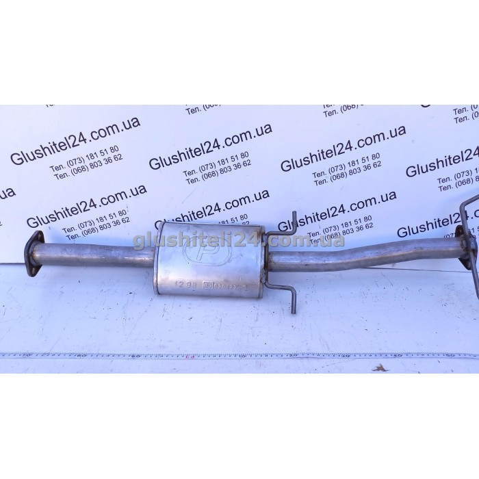 Резонатор Мазда 626 GD (Mazda 626) 1.8/2.0/2.2i 1987-1991 kat (12.98) Polmostrow алюмінізований