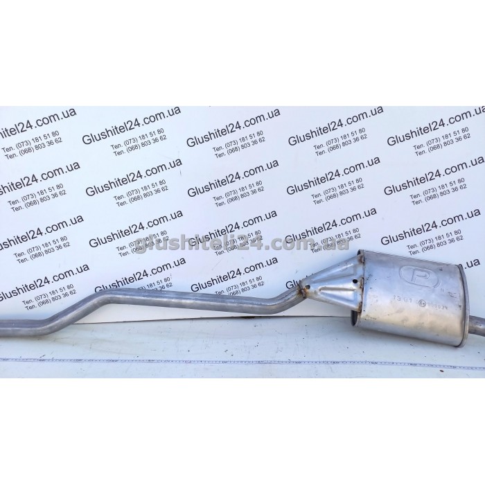 Резонатор Мерседес В123 (Mercedes W123) 2.0/2.2/2.4/3.0 дизель 76-85 (13.01) Polmostrow алюминизированный