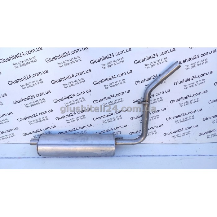 Глушник Мерседес 207Д-310 (Mercedes 207D-310) 77-82 (13.03) Polmostrow алюмінізований