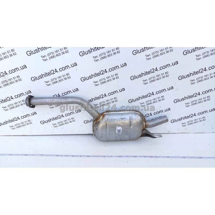 Резонатор Мерседес 190-W201 (Mercedes 190-W201) 2.0/2.5 дизель 1983-1993 (13.12) Polmostrow алюмінізований
