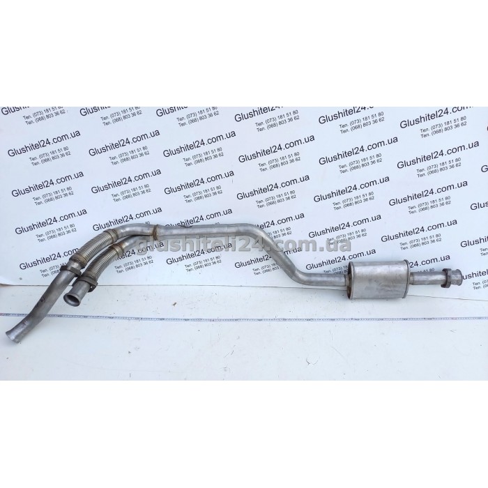 Трубка колекторна Мерседес В124 (Mercedes W124) 300D/TD 85 -93 (13.120) Polmostrow алюмінізований