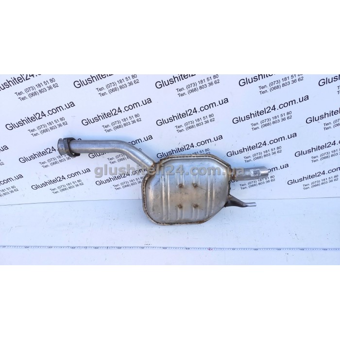 Резонатор Мерседес 124 (Mercedes 124) 1985-1993 3.0D/3.0TD седан/универсал (13.121) Polmostrow алюминизированный