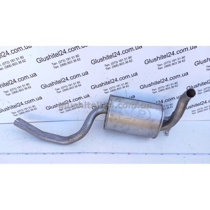 Глушник Мерседес 190-W201 (Mercedes 190-W201) 2.0 дизель 83-07/93 (13.14) Polmostrow алюмінізований
