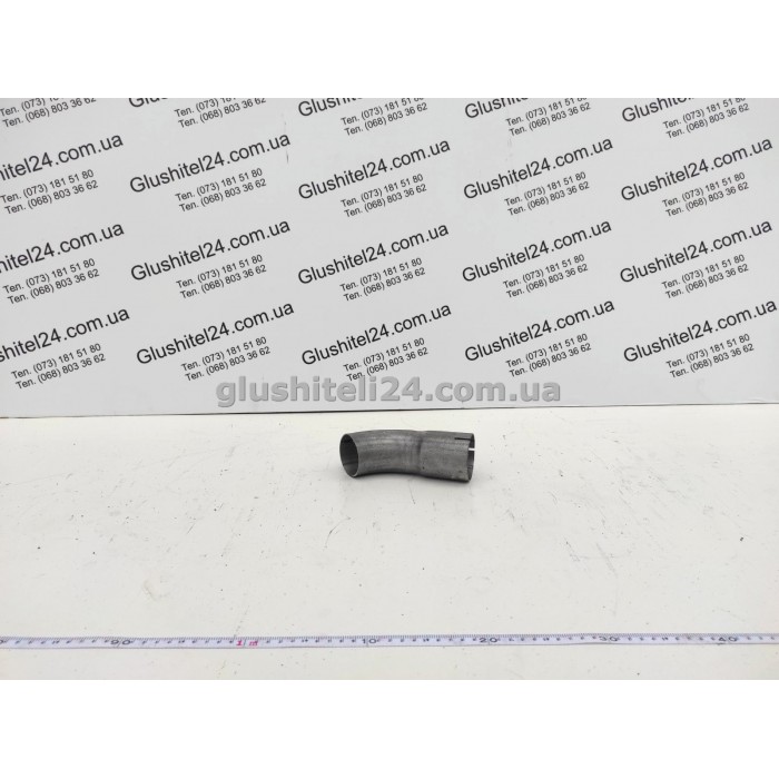 Труба конечная Мерседес Спринтер (Mercedes Sprinter)/Фольксваген ЛТ (Volkswagen LT) 95-06 2.2D/2.7D/2.9D (13.143) Polmostrow алюминизированная