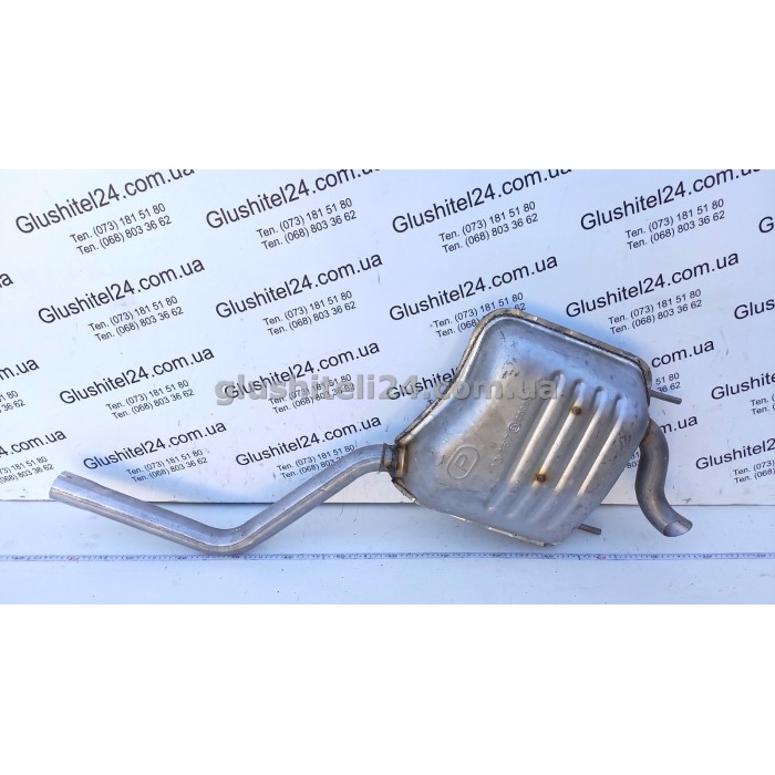 Глушитель Мерседес С180, С200 (Mercedes C180 , C200) 1.8 / 2.0D 1993-2000 седан/универсал (13.167) Polmostrow алюминизированный