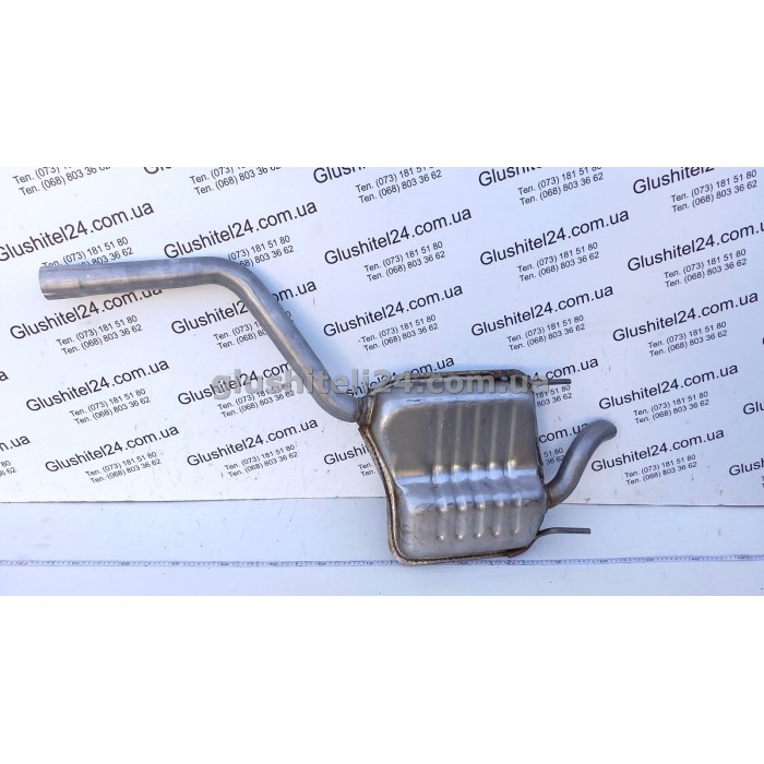 Глушитель Мерседес W202/T202 (Mercedes W202/T202) 2.2D/2.5D 1993-1998 (13.171) Polmostrow алюминизированный