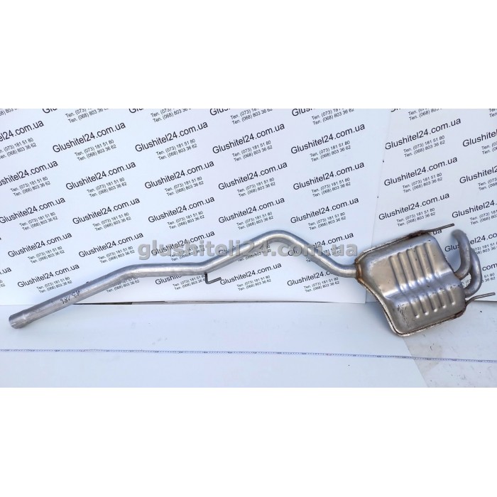 Глушитель Мерседес С250-W202 (Mercedes С250-W202) 2.5D седан/комби 95-01 (13.186) Polmostrow алюминизированный