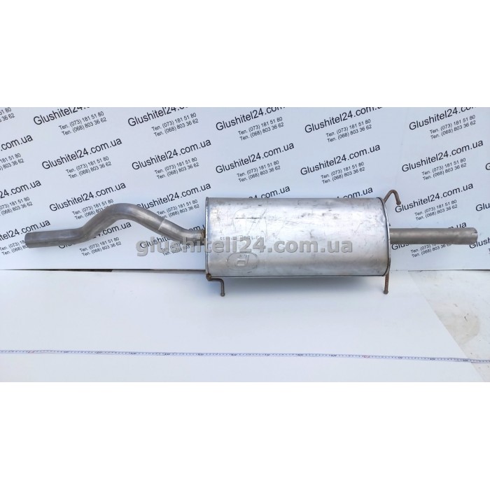 Глушитель Мерседес Виано (Mercedes Viano) 3.0 D (13.189) Polmostrow алюминизированный