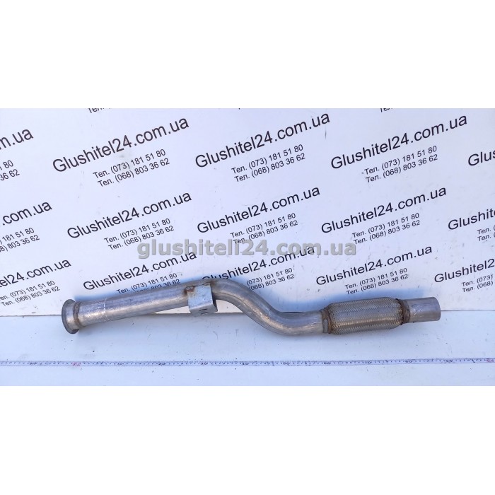 Трубка приймальня Мерседес Спринтер (Mercedes Sprinter) 2.7 CDi TD 00-06 (13.192) Polmostrow алюмінізований