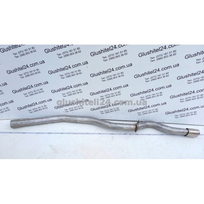 Труба вихлопна Мерседес Б200/В245 (Mercedes B-200/W245) 2.0CDi 05-07 (13.22) Polmostrow алюмінізований