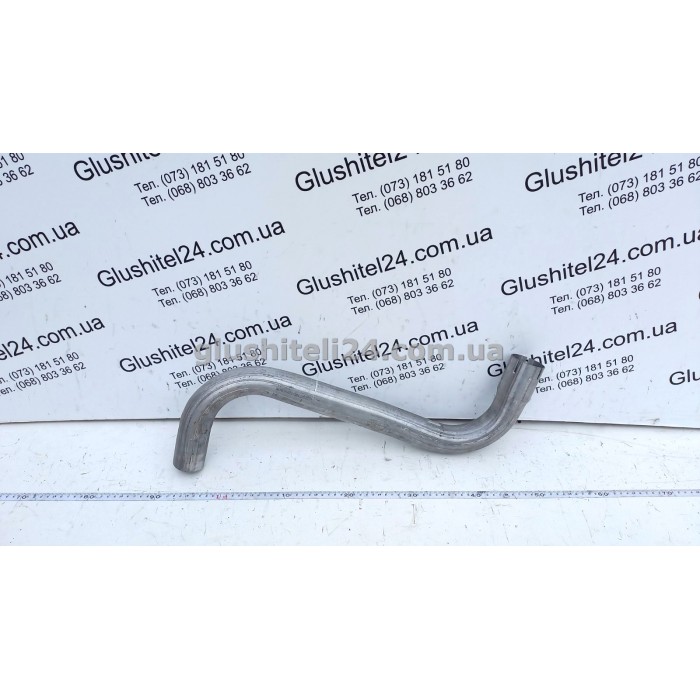 Труба средняя Мерседес 208Д-410Д (Mercedes 208D-410D) 91-95 2.3/2.9D (13.240) Polmostrow алюминизированная