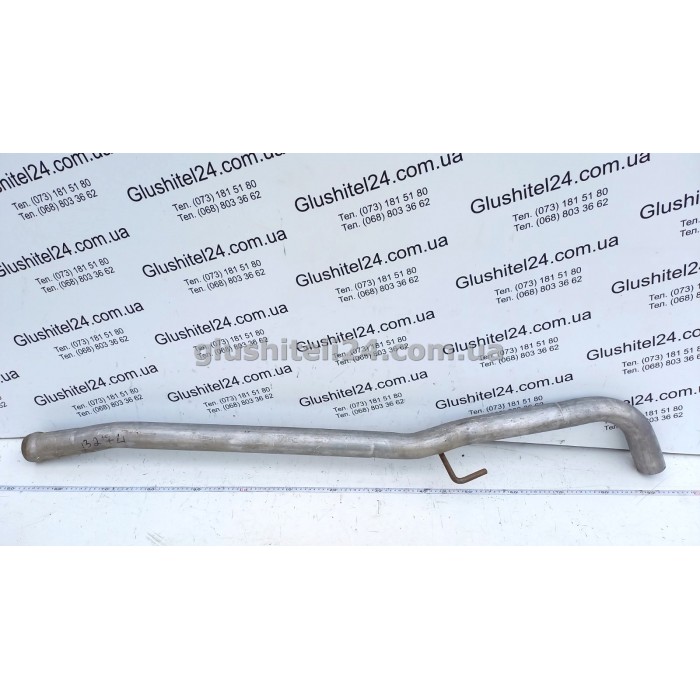 Труба средняя Мерседес Е220 (Mercedes E220) 2.2 98-03 (13.274) Polmostrow алюминизированный