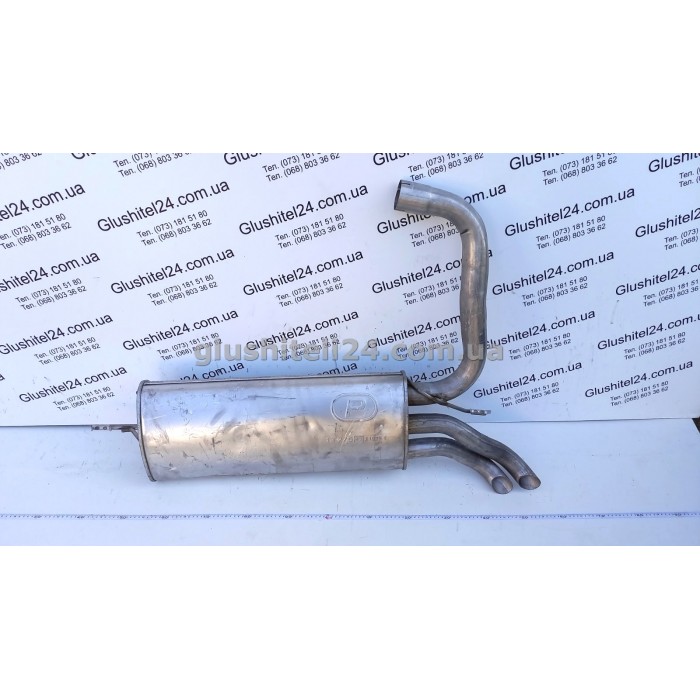 Глушитель Мерседес Е220, Т210 (Mercedes E220 , T210) 2.2 CDi 98-03 (13.275) Polmostrow алюминизированный