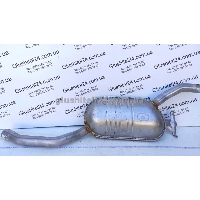 Глушитель Мерседес W124 (Mercedes W124) 2.0/2.2 бензин седан 1992-1995 (13.30) Polmostrow алюминизированный