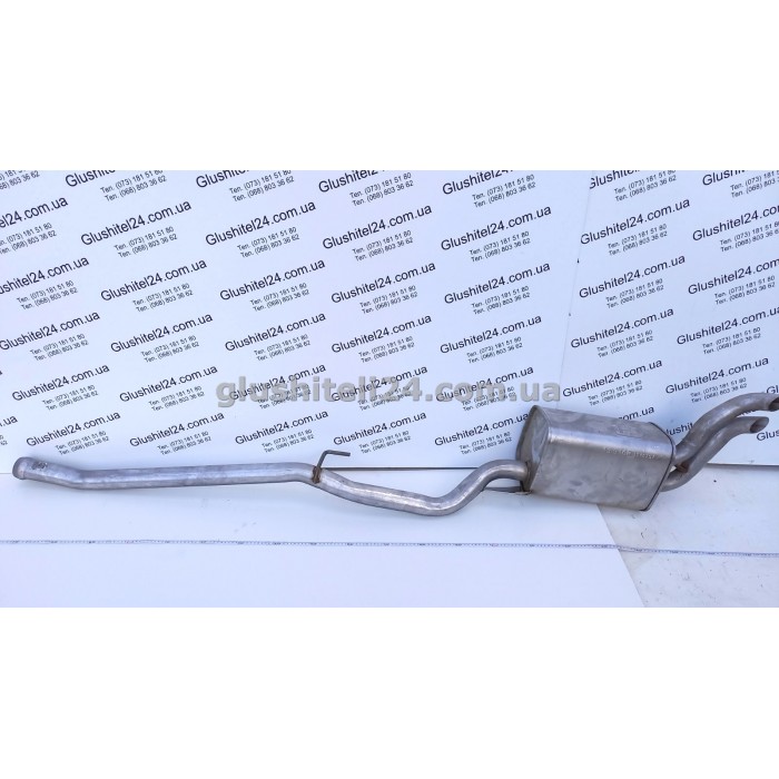 Глушитель Мерседес E200-W210 (Mercedes E200-W210) 2.2 CDI sedan 98-02 (13.310) Polmostrow алюминизированный